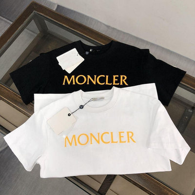 Leann代購~MONCLER 2023新款蒙家t短袖t恤男夏季純棉新款高級短袖