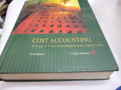 《Cost accounting : using a cost management approach》ISBN:0256174806│Irwin│