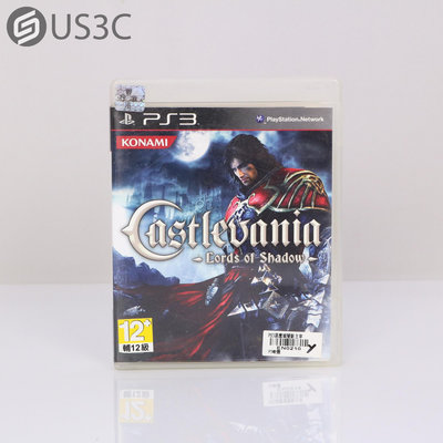 【US3C-高雄店】【一元起標】Sony PS3 惡魔城闇影主宰 英文版 Castlevania : Lords of Shadow 遊戲片 實體遊戲片