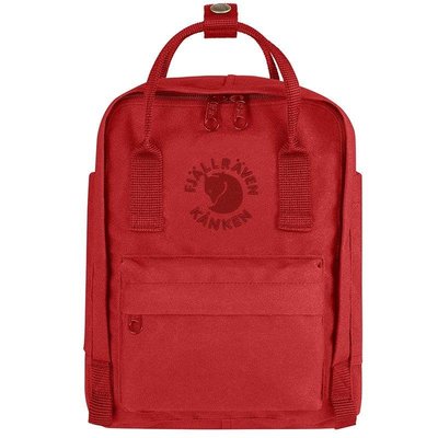 瑞典Fjallraven小狐狸北極狐Re-Kanken Mini 23549-320紅色 空肯包兒童書包 小背包 手提包