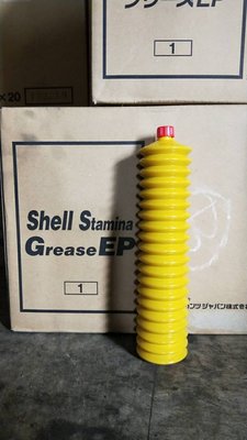 【殼牌Shell】高科技聚尿基潤滑脂、Stamina EP-1、400g/伸縮管式/條裝【軸承、培林-潤滑】