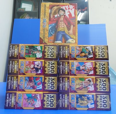 日本 ENSKY ONE PIECE 拼圖 300片海賊王 九人組