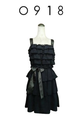 ※日系名牌※【0918】黑色蛋糕裙設計小禮服 ~ AG5