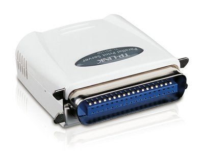 含發票~TP-LINK TL-PS110P 單一平行埠快速乙太網路列印伺服器 printer server