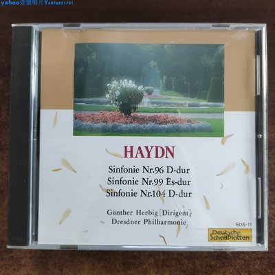 海頓 交響曲 96/99/104 赫比希指揮 R版 1碟一Yahoo壹號唱片