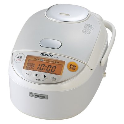 日本代購] ZOJIRUSHI 象印IH電子鍋NP-ZB10-WA 容量5.5合約6人份(NP