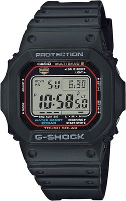 日本正版 CASIO 卡西歐 G-SHOCK 男錶 手錶 電波錶 太陽能充電 GW-M5610U-1JF 日本代購