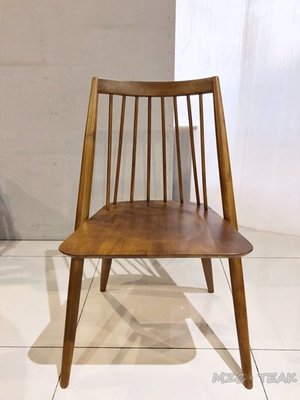 【美日晟柚木】CH 08 柚木椅.餐桌椅.造型椅.原木椅子 現代 設計款 書桌椅 人字椅 造型椅