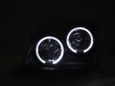 《※台灣之光※》全新TOYOTA LAND CRUISER PRADO FJ90外銷版黑底光圈大燈+角燈組