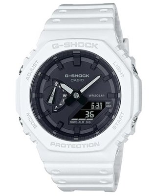 【天龜 】CASIO G-SHOCK 簡約獨特 新色八角型錶殼 GA-2100-7A