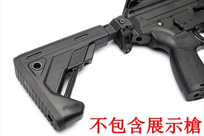 [01] MPX MCX 伸縮 折疊 後托 ( BB彈BB彈GBB卡賓槍步槍衝鋒槍狙擊槍IPSC警用軍用 UZI MP5