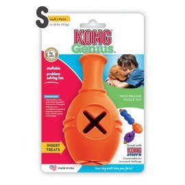 Ω永和喵吉汪Ω-美國KONG Genius Leo 保齡球瓶抗憂鬱玩具GL3（S） 可連接MIKE~狗益智玩具