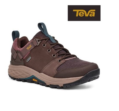 TEVA女Grandview GTX Low 低筒防水黃金大底郊山鞋/登山鞋(厥褐色-TV1134030BBWD)