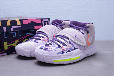 Nike KYRIE 6 ASIA IRVING 紫 灰 迷彩 實戰籃球鞋 男鞋 CD5031-500【ADIDAS x NIKE】