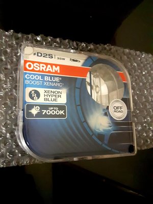 促銷～ D2S Osram Cool Blue  Boost 66240cbb 7000k HID Xenon d4s d1s d3s philips whv2