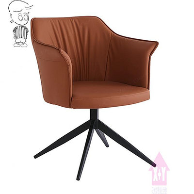 【X+Y】椅子世界 - 現代沙發系列-凱旋 紅色貓抓皮旋轉休閒椅.單人沙發.造型椅.洽客椅.扶手餐椅.摩登家具