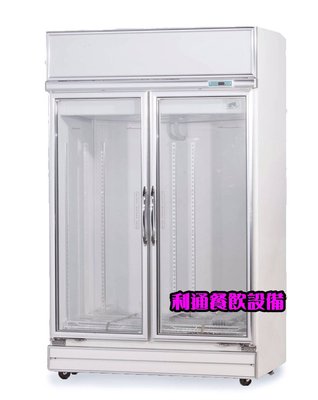 《利通餐飲設備》瑞興 2門玻璃 全冷凍冰箱 雙門玻璃展示冰箱 展示冷凍櫃 冰櫃