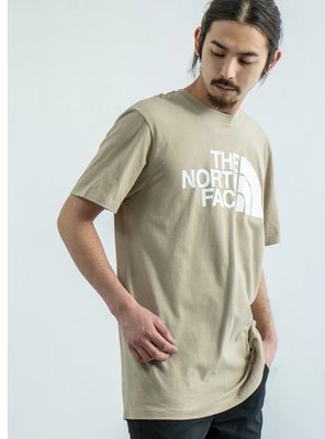 The North Face北面男款米色LOGO短袖T恤｜4NC7ZDL