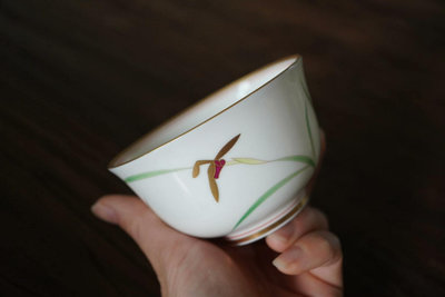 日本回流香蘭社杯子茶杯