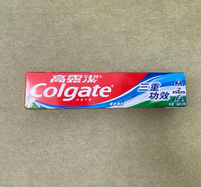 高露潔 ｜Colgate 三重功效牙膏 160g 超取限25條 公司貨 2026年 泰國製