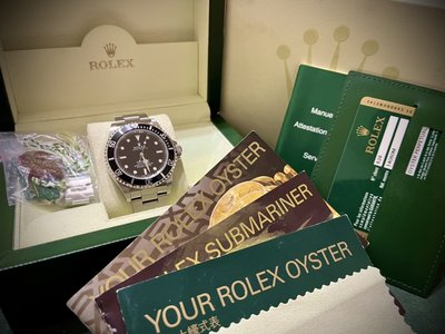 2012 極美品 尾期 Rolex 14060M 盒單齊 [交流]