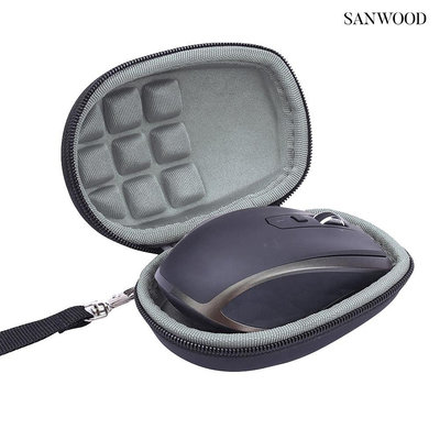 sanwood 適用於羅技MX Anywhere 2S鼠標手提包手提便攜鼠保護硬殼包袋