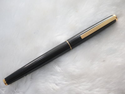 A102 1980s 百樂 日本製 Grandee 黑漆 14k F尖高級鋼筆(全金屬)(7.5成新)(con40吸墨器