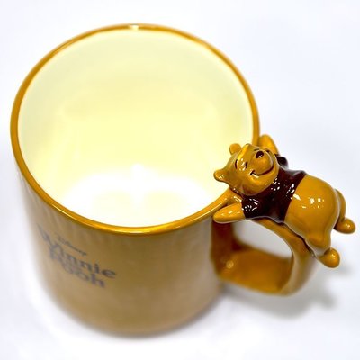 小熊維尼在馬克杯上 陶瓷馬克杯 日本正版 250ml
