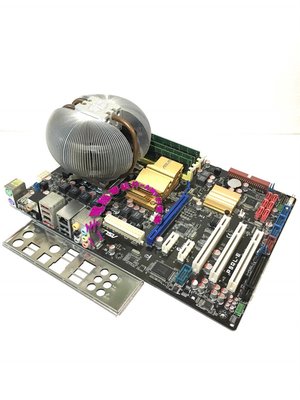 《展示用》Intel Core 2 Extreme QX6850處理器；華碩P5QL-E主機板；8G記憶體；酷碼散熱器