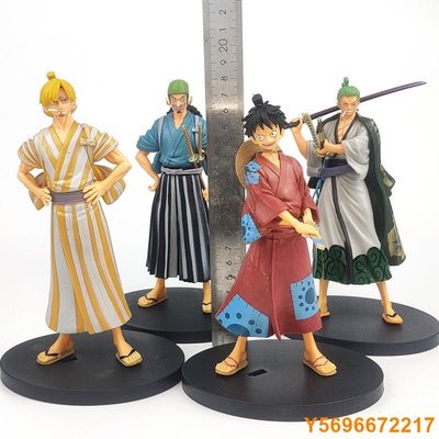 布袋小子17cm航海王公仔路飛索隆 Zoro 動漫人物模型裝飾擺件禮物玩具