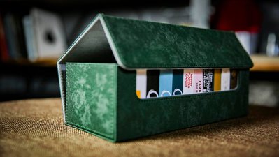 [fun magic] 綠色TCC撲克牌收納盒（可裝12副） collection box 撲克牌收藏盒 撲克牌盒