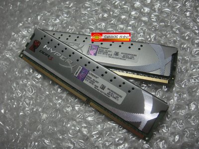 金士頓 Kingston DDR3 1600 Kit 雙通道 4G X2支 8G KHX1600C9D3X2K2/8GX 終保