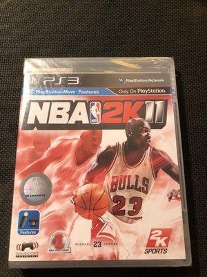 (全新未拆封)SONY PS3 NBA 2K11 遊戲光碟(原價1790元)