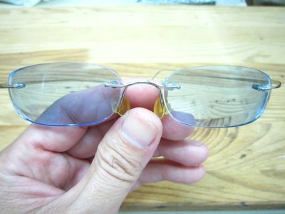 純鈦金屬經典超輕量眼鏡鏡框(和奧地利SILHOUETTE詩樂無感鏡框很像)非玳瑁雷朋Ray Ban賽璐珞手工鋼筆元起標