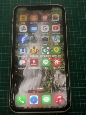 iphone11 64G白 中古機 功能正常 全機無維修皆為原廠零件 無傷 新竹竹北青山通信
