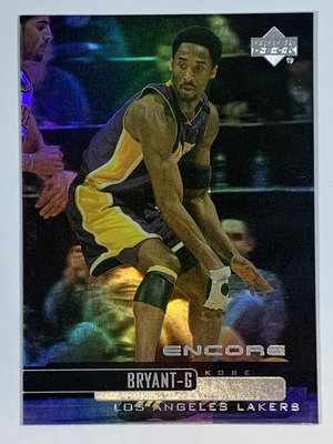 1999-00 Upper Deck Encore #37 Kobe Bryant Los Angeles Lakers