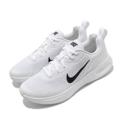 Nike WearAllDay Wmns  CJ1677-100 網布 透氣 白色 白黑 女鞋