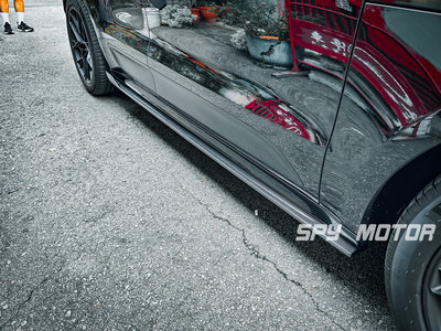【SPY MOTOR】Porsche Macan GTS / TURBO適用 碳纖維側裙定風翼