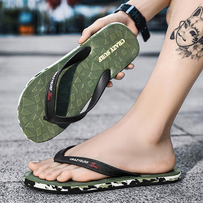 越南人字拖男夏季外穿男士夾腳拖鞋潮流個性防滑軟底戶外沙灘涼拖