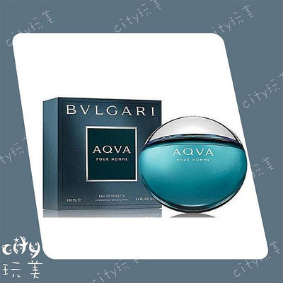 BVLGARI AQVA 寶格麗 水能量 男性淡香水 50ml ╭✽玩美city✽╮