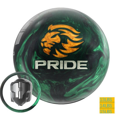 MOTIV品牌曲線保齡球推薦PrideEmpire綠獅14磅15磅中油弧線球