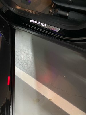 STK Performance 原廠Benz 前車門AMG發光飾板