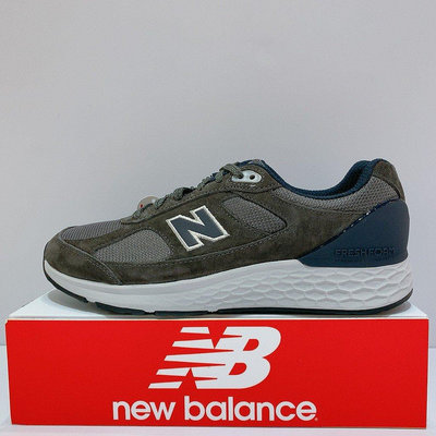 New Balance 1880 男生 深灰色 麂皮 舒適 緩震 2E寬楦 運動 慢跑鞋 MW1880D1