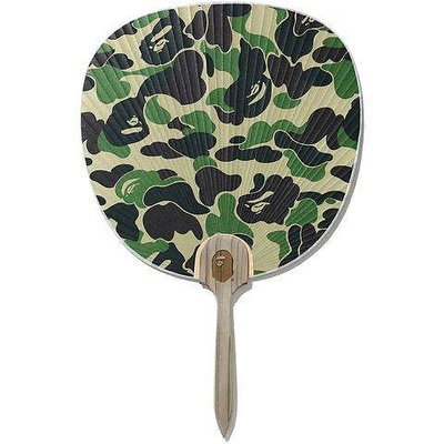 【潤資精品店】A BATHING APE BAPE ABC CAMO JAPANESE FAN 扇子 現貨