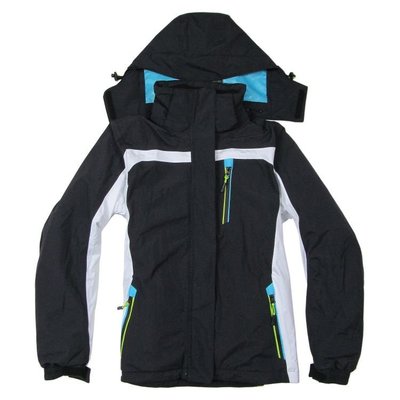 代購 德國crivit保暖防寒大衣滑雪頂級外套 迷彩外套衝鋒衣 雨衣 3M THINSULATE防風防水 黑白配色