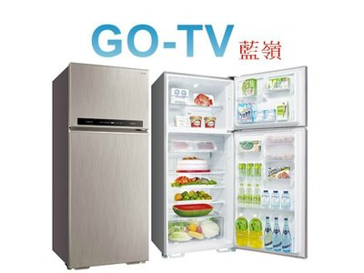 【GO-TV】SANLUX台灣三洋 480L 變頻兩門冰箱(SR-C480BV1A) 全區配送