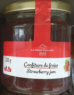 法國 LA MERE POULARD 普拉夫人草莓果醬220g 到期日依據取貨最遠