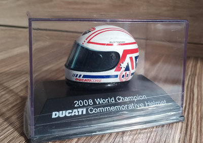 7-11機車DUCATI 杜卡迪機車安全帽-2008世界冠軍紀念版