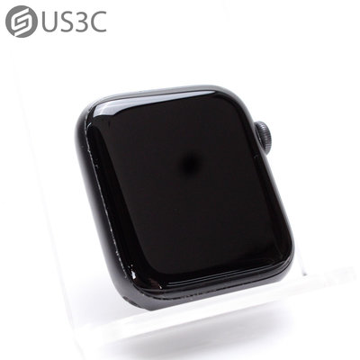 【US3C-台南店】【一元起標】Apple Watch 6 44mm GPS 鋁金屬錶框 太空灰 第3代光學心率感測器 血氧濃度感測器 二手智慧穿戴裝置