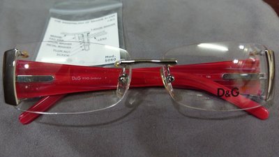 全新真品D&G 眼鏡 DOLCE & GABBANA 特價出清 不議價